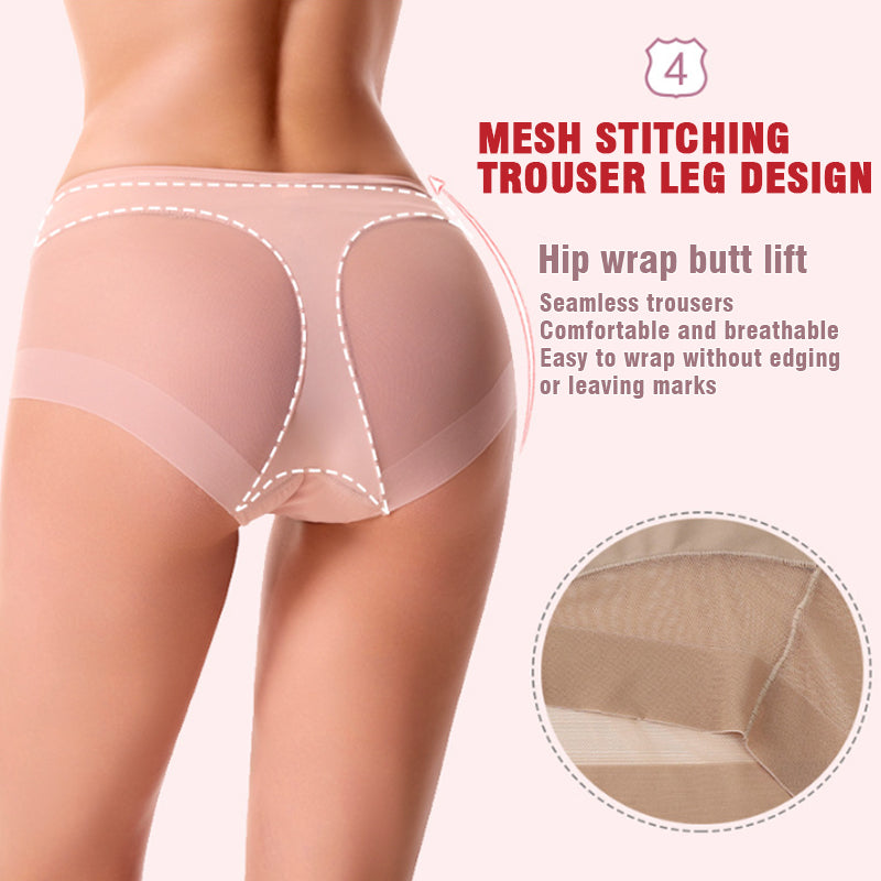 🔥Bezšvové tvarovací kalhotky Ice Silk s vysokým pasem