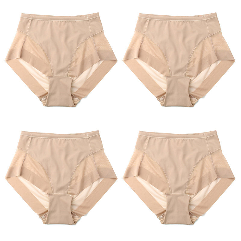 🔥Bezšvové tvarovací kalhotky Ice Silk s vysokým pasem