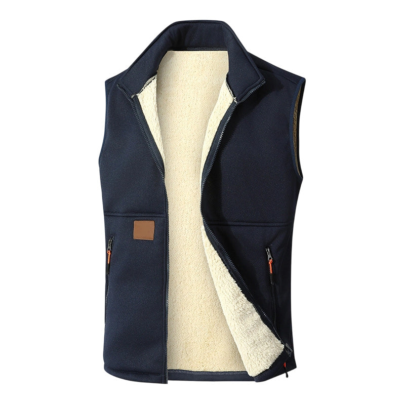 ⏳Last Day Special Price:£19.99!!!🍂💥Unisex Winter Plush-Lined Warm Vest
