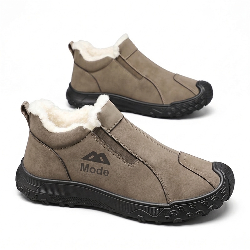 🔥 50% de réduction 🔥Chaussures de marche pour hommes avec doublure en peluche d'hiver