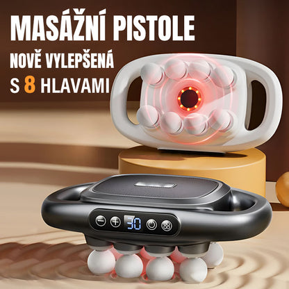 🔥Sada masážních pistolí s 16 hlavicemi a 8 kotouči