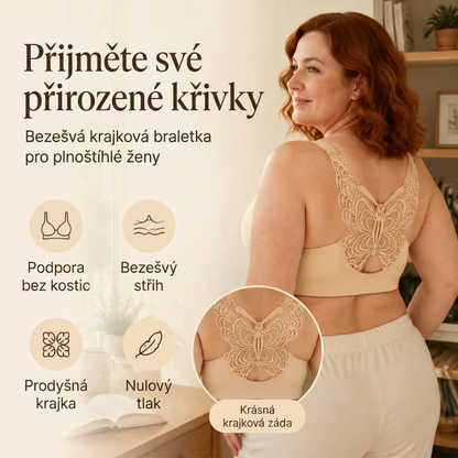Latexová podprsenka pro krásná záda