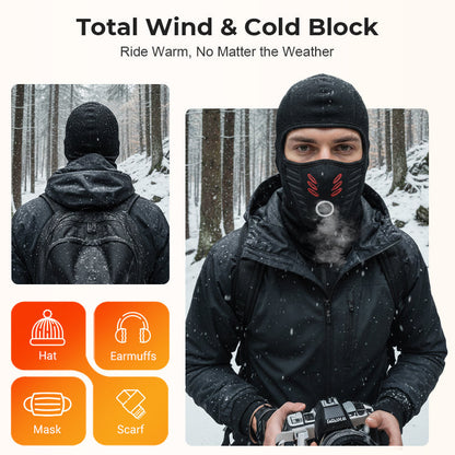 ❄️ Unisex Full-Face Mask—Full Coverage, Windproof, and Warm✨