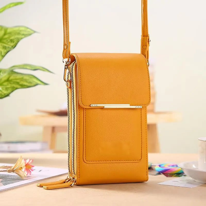 🏆Last Day Promotion：ONLY ￡9.99!!👜📱 Simple and elegant women's touchscreen crossbody phone wallet