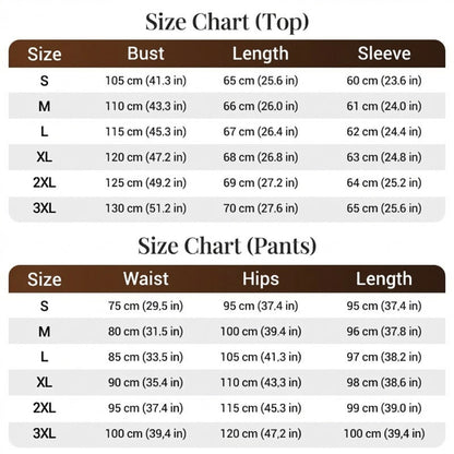 🔥 Women's Round-Neck Top and Drawstring Pants Set ✨