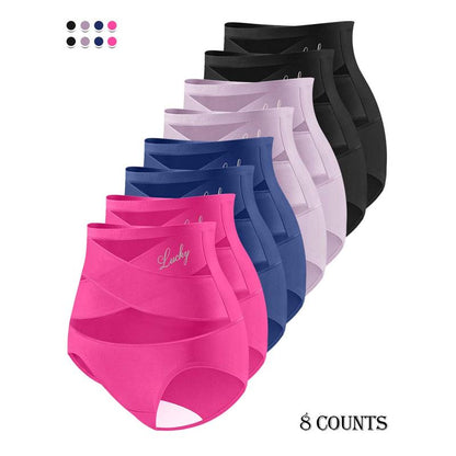 🩲 Plus-Size High-Waist Tummy Control Panties | Seamless Comfort, Confidence All Day ✨