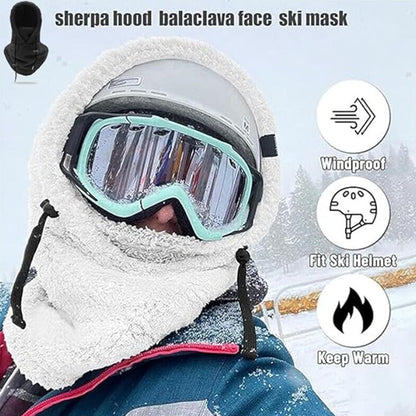🔥Unisex Warm Ski Hooded Scarf ☃️☃️