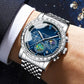 Pánské luxusní ocelové hodinky Quartz