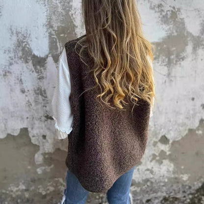 🎉Last Day-50% Off💛Women's Button Down Short Warm Vest