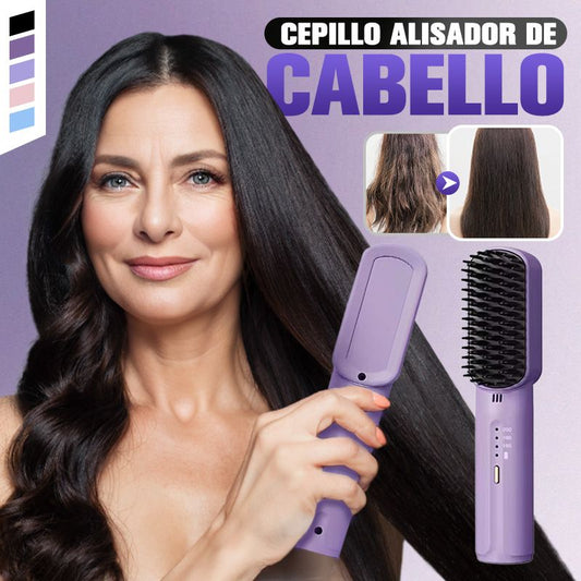 ✨Přenosný bezdrátový mini kartáč na rovnání vlasů💁‍♀️
