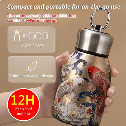 🎁Dárkový nápad Hot Sale 🔥Outdoorová přenosná kapesní izolovaná láhev na vodu