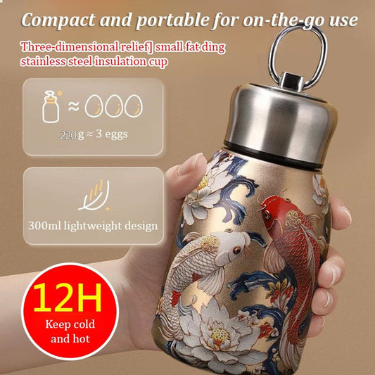 🎁Dárkový nápad Hot Sale 🔥Outdoorová přenosná kapesní izolovaná láhev na vodu