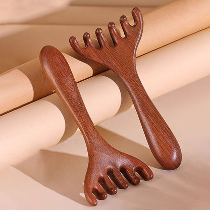 ✨Šestidrápový masážní hřeben Meridian