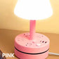 Stolní lampa se zásuvkou