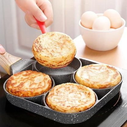 🍳Čtyřotvorová nepřilnavá pánev na vejce