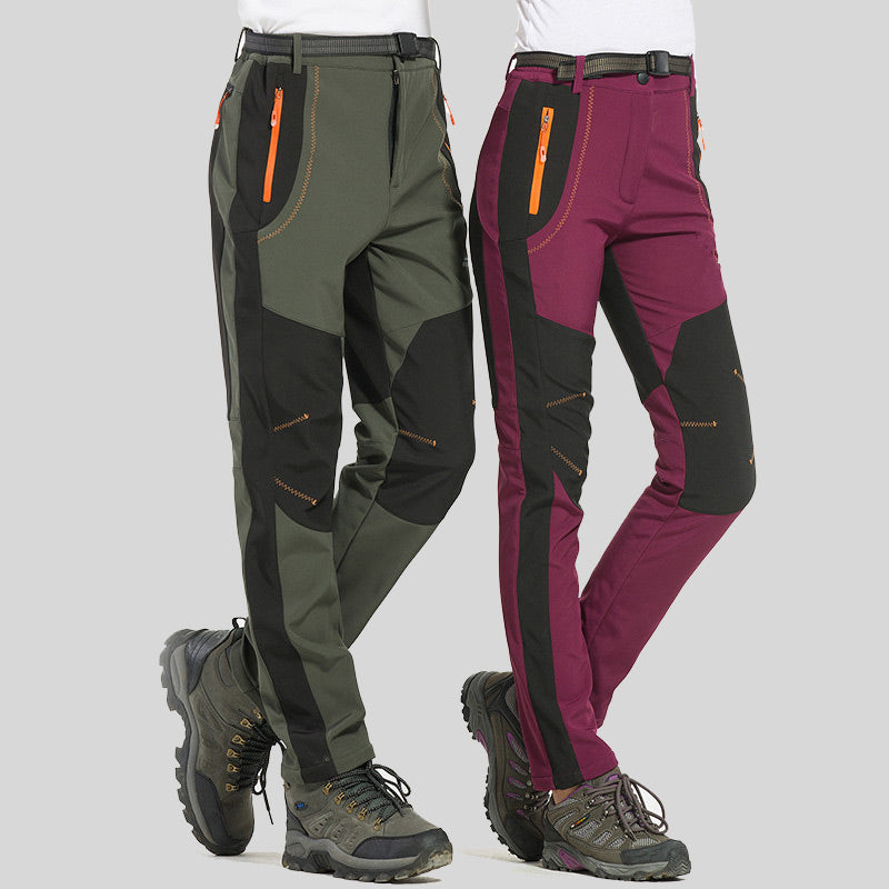 🔥👖Windproof Waterproof Warm Elastic Waist Hiking Pants