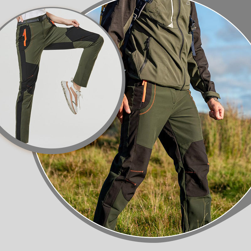 🔥👖Windproof Waterproof Warm Elastic Waist Hiking Pants