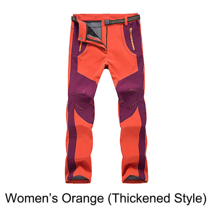 🔥👖Windproof Waterproof Warm Elastic Waist Hiking Pants