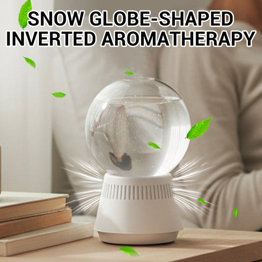 🔥Aromaterapeutický difuzér ve tvaru obrácené sněhové koule