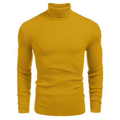 💯 Premium Softness | Men's Soft Knit Turtleneck Sweater