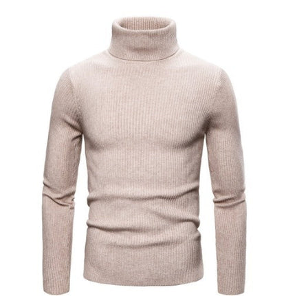 💯 Premium Softness | Men's Soft Knit Turtleneck Sweater