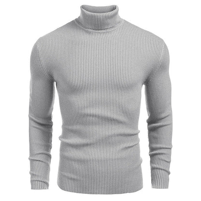 💯 Premium Softness | Men's Soft Knit Turtleneck Sweater