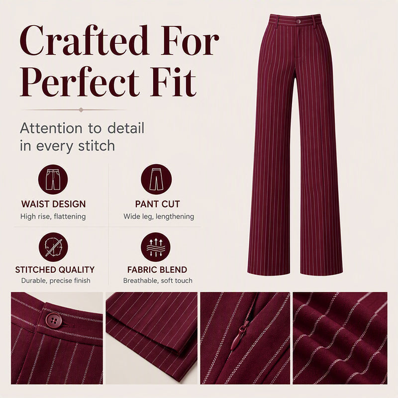 ✨ Women’s striped trousers🤍