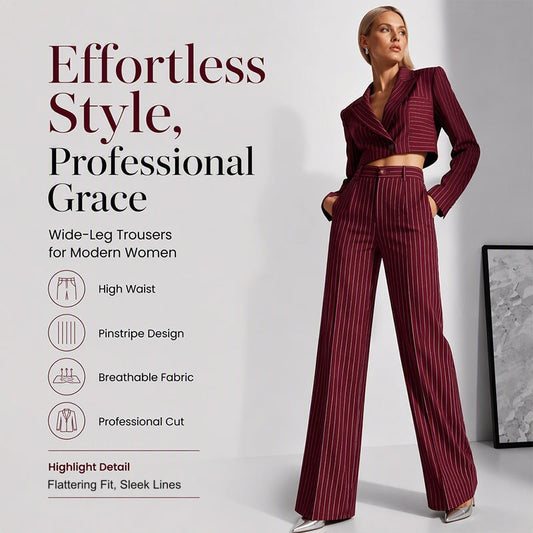 ✨ Women’s striped trousers🤍