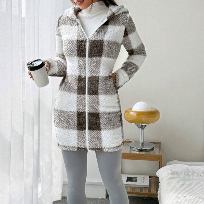 🍂Women's Zip-Up Hooded Jacket