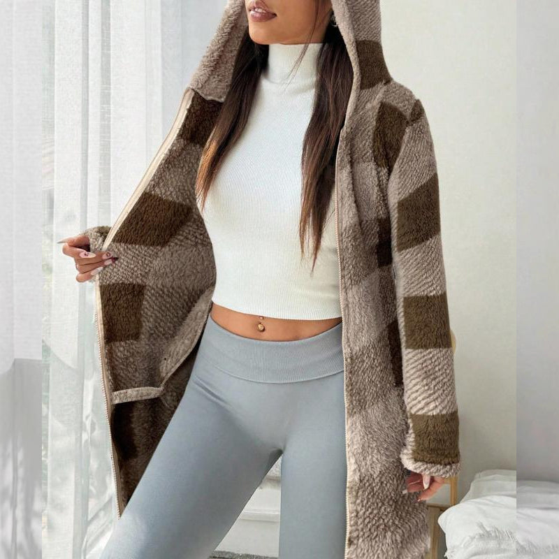 🍂Women's Zip-Up Hooded Jacket