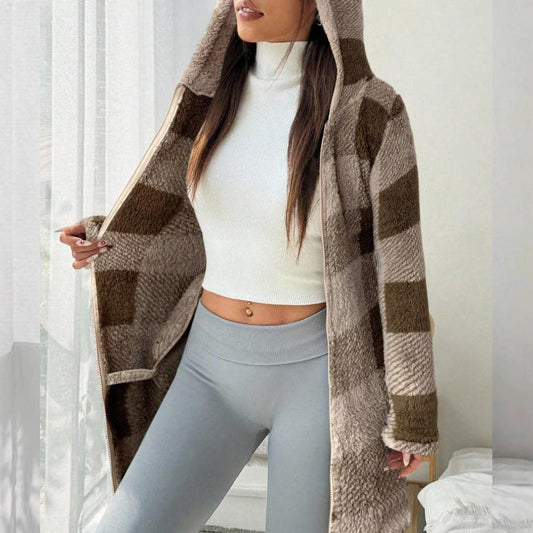 🍂Women's Zip-Up Hooded Jacket