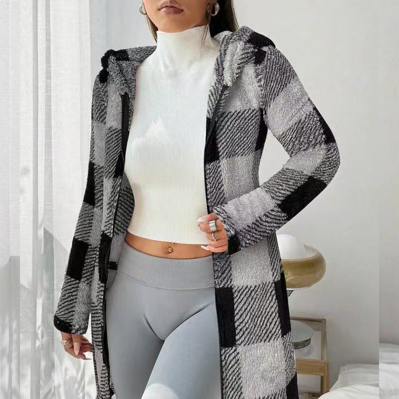 🍂Women's Zip-Up Hooded Jacket