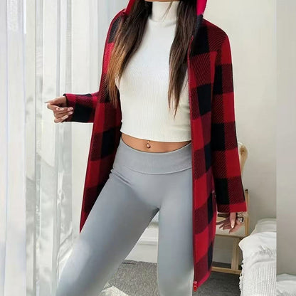 🍂Women's Zip-Up Hooded Jacket