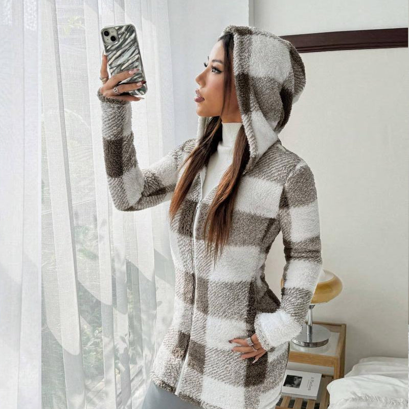 🍂Women's Zip-Up Hooded Jacket