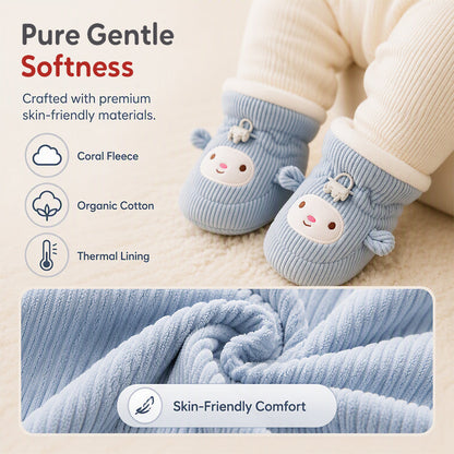 ❄️👶 Baby Winter Warm Soft Shoes | Cozy & Gentle – Tiny Feet Stay Warm All Day ✨