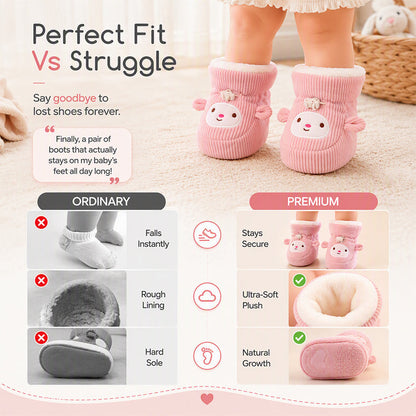 ❄️👶 Baby Winter Warm Soft Shoes | Cozy & Gentle – Tiny Feet Stay Warm All Day ✨