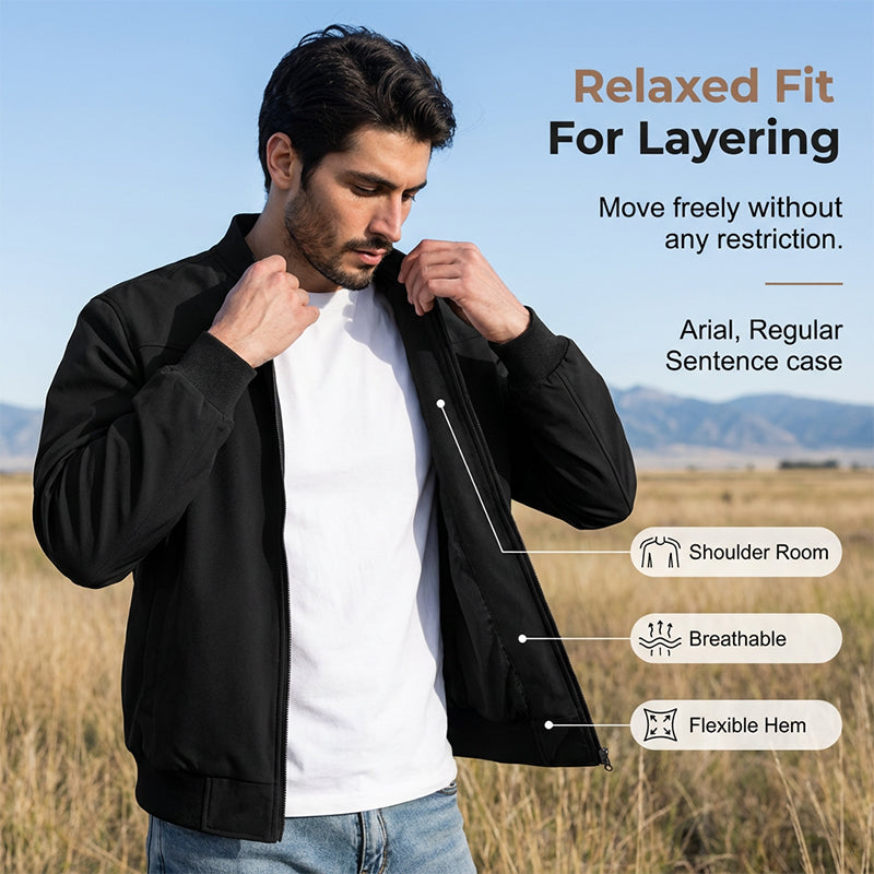 🤠Classic Western, Retro Casual – Men's Classic Western Zip-Up Jacket ✨