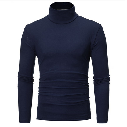 ⏰Black Friday Mega Deal：ONLY ￡11.99!!!✨Men's Slim Fit Mock Turtleneck Top – Sleek, Stretchy, Modern Everyday Essential