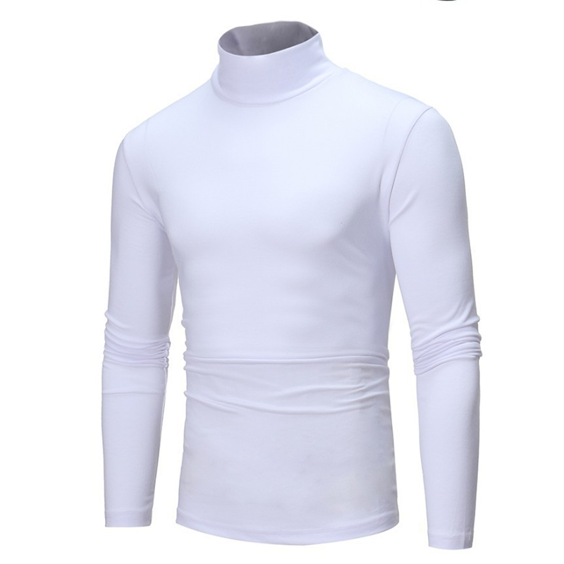 ⏰Black Friday Mega Deal：ONLY ￡11.99!!!✨Men's Slim Fit Mock Turtleneck Top – Sleek, Stretchy, Modern Everyday Essential