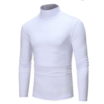 ⏰Black Friday Mega Deal：ONLY ￡11.99!!!✨Men's Slim Fit Mock Turtleneck Top – Sleek, Stretchy, Modern Everyday Essential
