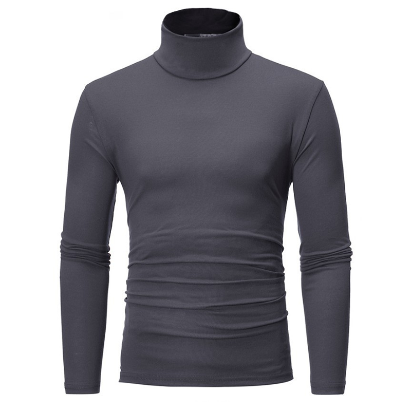 ⏰Black Friday Mega Deal：ONLY ￡11.99!!!✨Men's Slim Fit Mock Turtleneck Top – Sleek, Stretchy, Modern Everyday Essential