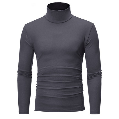 ⏰Black Friday Mega Deal：ONLY ￡11.99!!!✨Men's Slim Fit Mock Turtleneck Top – Sleek, Stretchy, Modern Everyday Essential