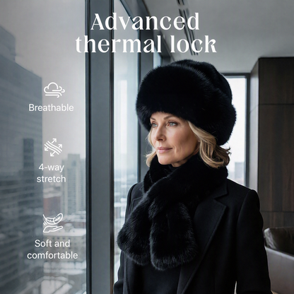 Heat Lock & Full Head-to-Neck Coverage — Winter Plush Scarf & Hat Set 🧣❄️