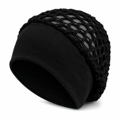 ⌛Limited-Time Offer-Elastic Breathable Wide Band Mesh Hair Net Cap Hollow Out Hair Cover