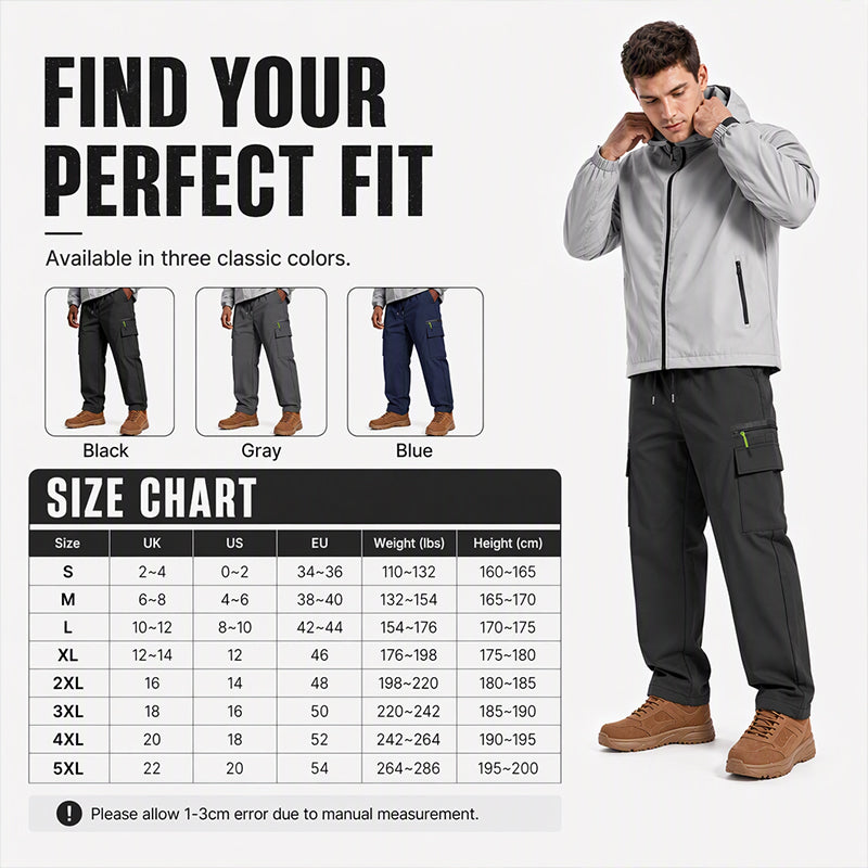 🖤Black Friday Sale:50% OFF🖤🧥 Built for Cold Days | Men’s Windproof Thermal Outdoor Pants