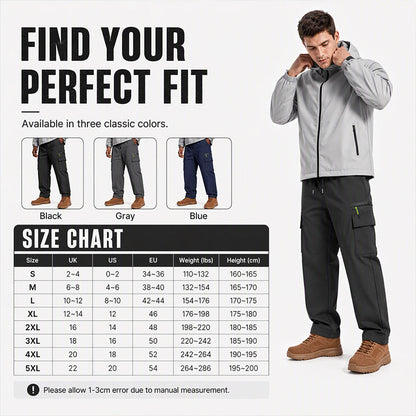 🖤Black Friday Sale:50% OFF🖤🧥 Built for Cold Days | Men’s Windproof Thermal Outdoor Pants