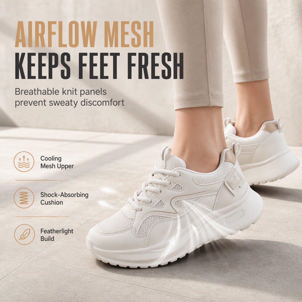 ☁️Women's Lightweight Breathable Sports Shoes
