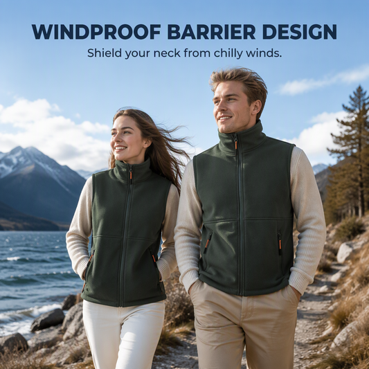 ⏳Last Day Special Price:£19.99!!!🍂💥Unisex Winter Plush-Lined Warm Vest
