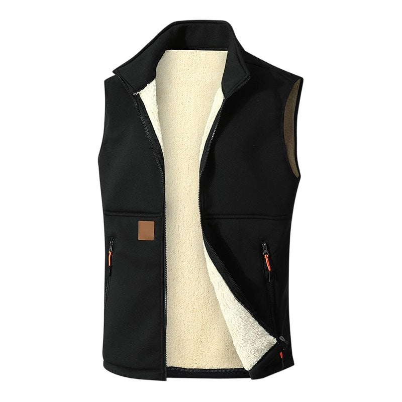 ⏳Last Day Special Price:£19.99!!!🍂💥Unisex Winter Plush-Lined Warm Vest