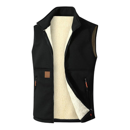 ⏳Last Day Special Price:£19.99!!!🍂💥Unisex Winter Plush-Lined Warm Vest